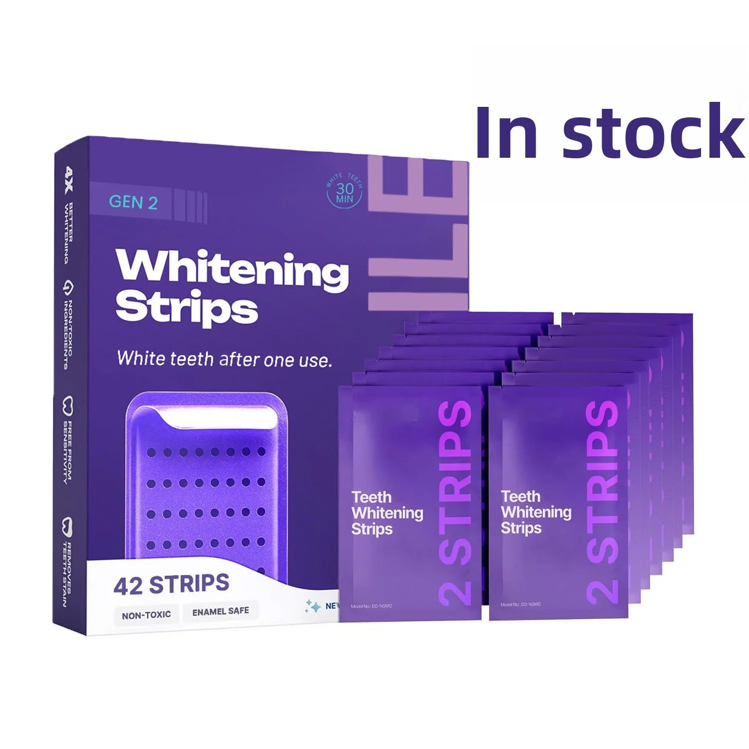 Qingtian Mouth Teeth Whitening Strips
