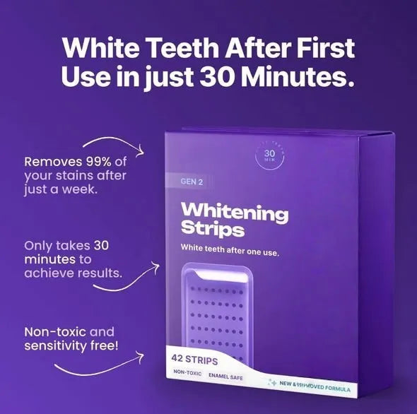 Qingtian Mouth Teeth Whitening Strips